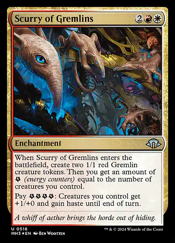 Scurry of Gremlins - mh3 Spoiler