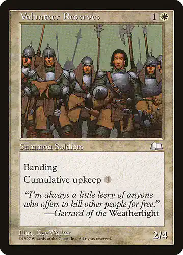 Volunteer Reserves - wth Spoiler