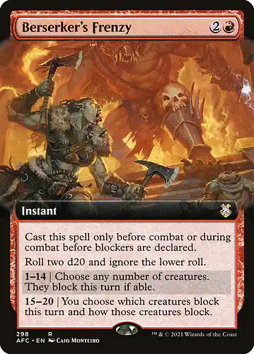 Berserker's Frenzy - afc Spoiler