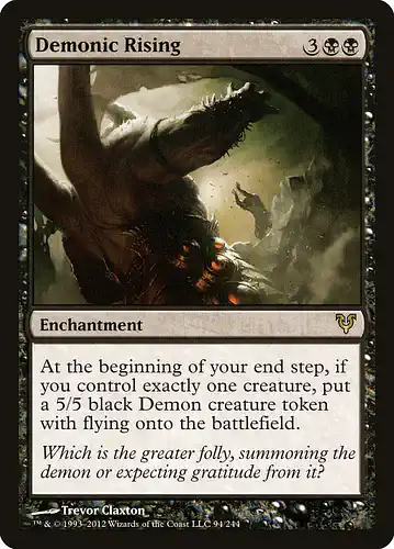 Demonic Rising - avr Spoiler