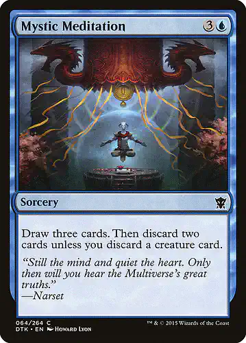 Mystic Meditation - dtk Spoiler