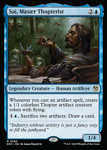 Sai, Master Thopterist - drc Spoiler