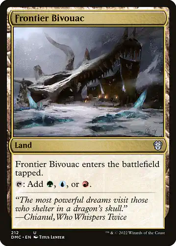 Frontier Bivouac - dmc Spoiler