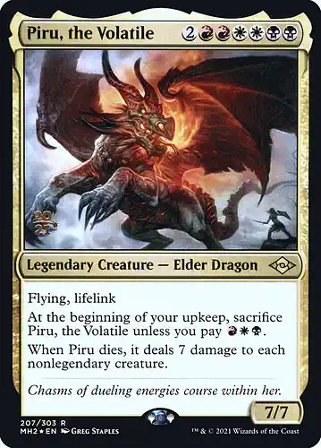 Piru, the Volatile - mh2 Spoiler