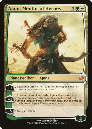 Ajani, Mentor of Heroes - jou Spoiler