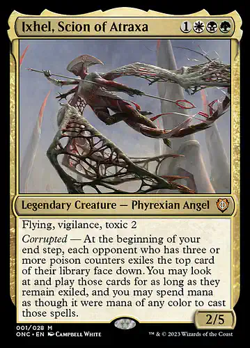 Ixhel, Scion of Atraxa - onc Spoiler