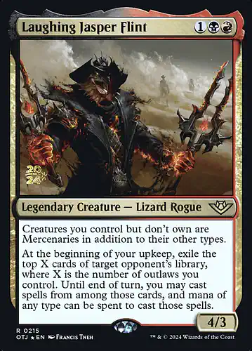 Laughing Jasper Flint - otj Spoiler