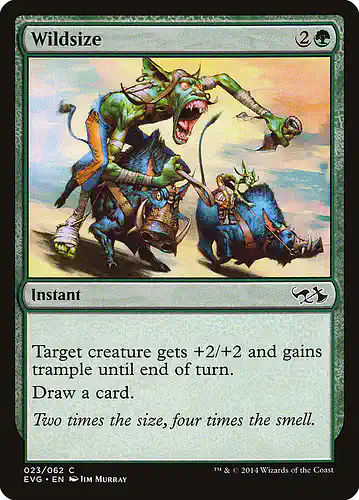 Wildsize - evg Spoiler