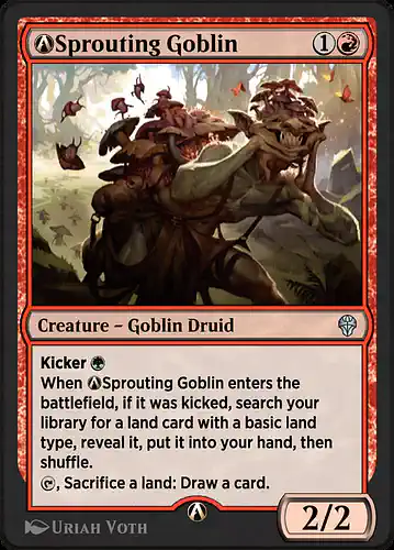 A-Sprouting Goblin - dmu Spoiler
