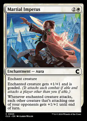 Martial Impetus - clu Spoiler