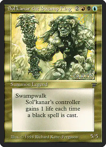 Sol'kanar the Swamp King - leg Spoiler
