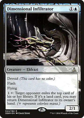 Dimensional Infiltrator - ogw Spoiler