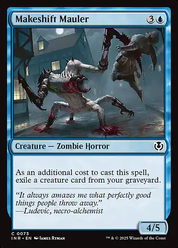 Makeshift Mauler - inr Spoiler