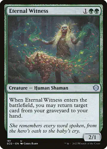 Eternal Witness - scd Spoiler