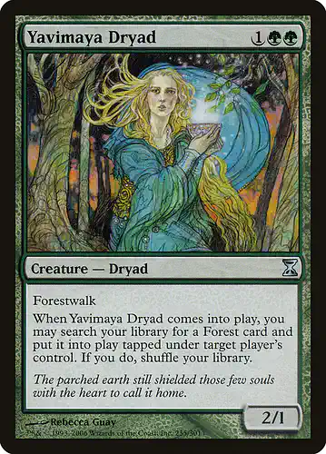 Yavimaya Dryad - tsp Spoiler