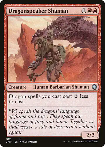 Dragonspeaker Shaman - jmp Spoiler