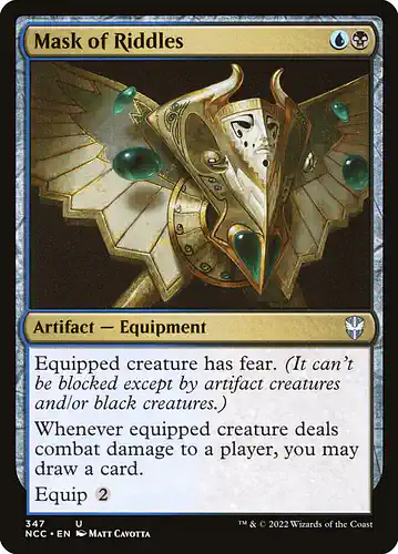 Mask of Riddles - ncc Spoiler