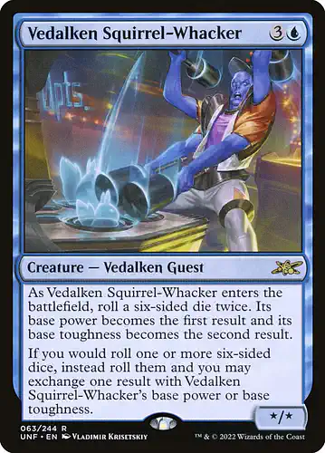 Vedalken Squirrel-Whacker - unf Spoiler