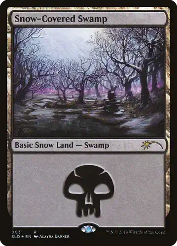 Snow-Covered Swamp - sld Spoiler