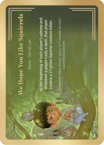 We Hope You Like Squirrels - sld Spoiler