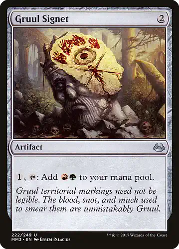Gruul Signet - mm3 Spoiler