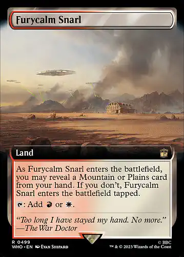 Furycalm Snarl - who Spoiler