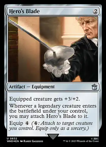 Hero's Blade - who Spoiler