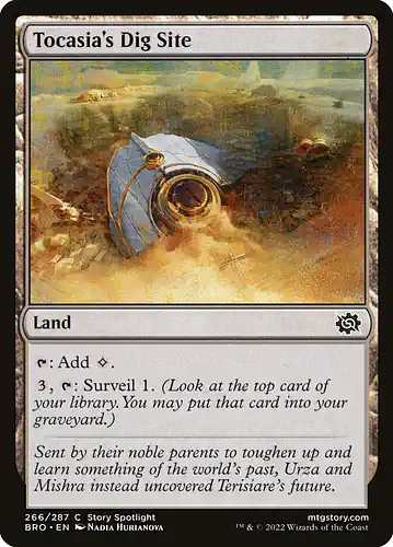 Tocasia's Dig Site - bro Spoiler