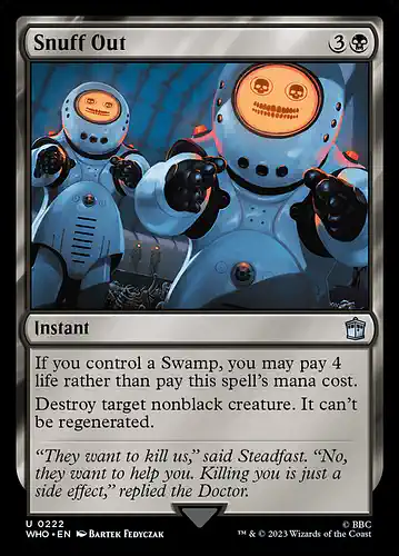 Snuff Out - who Spoiler