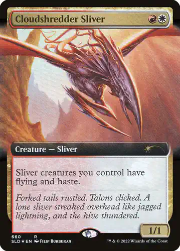Cloudshredder Sliver - sld Spoiler