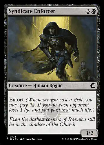 Syndicate Enforcer - clu Spoiler
