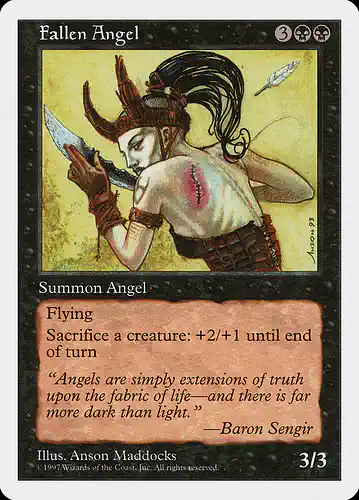 Fallen Angel - 5ed Spoiler