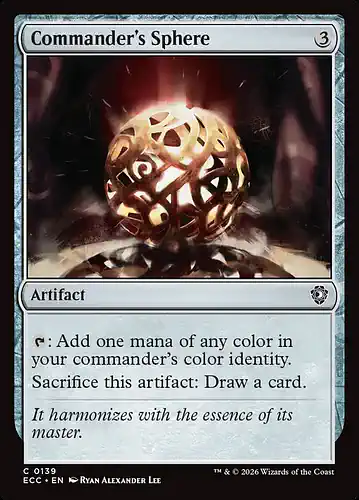 Commander's Sphere - ecc Spoiler
