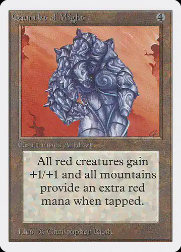 Gauntlet of Might - 2ed Spoiler