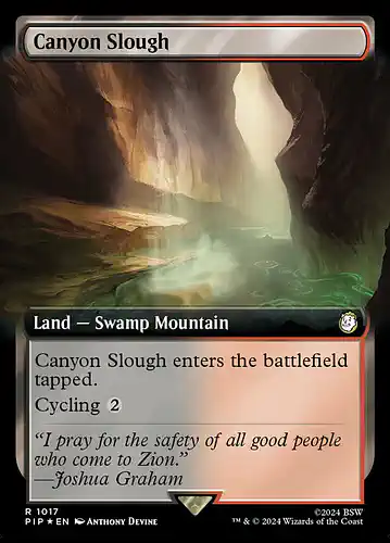 Canyon Slough - pip Spoiler