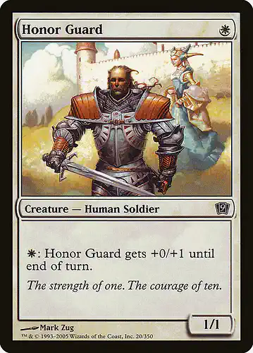 Honor Guard - 9ed Spoiler