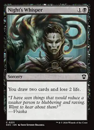 Night's Whisper - soc Spoiler