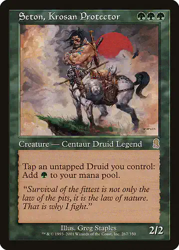 Seton, Krosan Protector - ody Spoiler