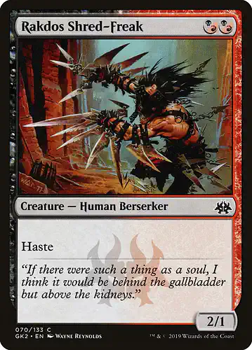 Rakdos Shred-Freak - gk2 Spoiler