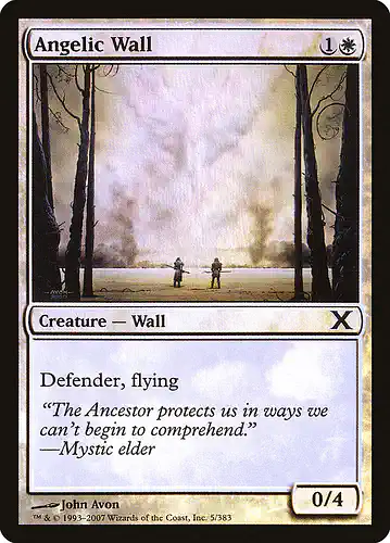 Angelic Wall - 10e Spoiler