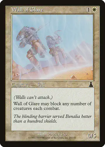 Wall of Glare - uds Spoiler