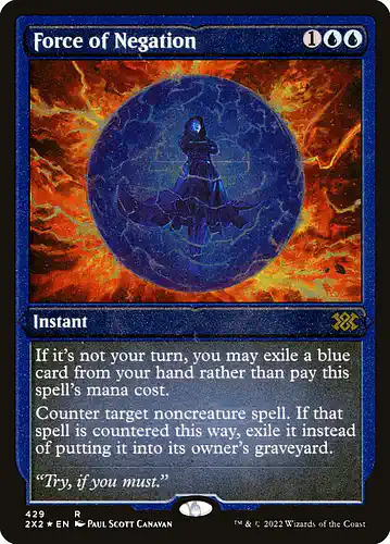 Force of Negation - 2x2 Spoiler