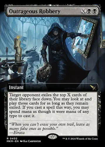 Outrageous Robbery - mkm Spoiler