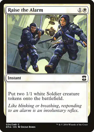 Raise the Alarm - ema Spoiler