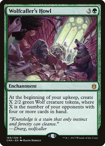 Wolfcaller's Howl - cma Spoiler