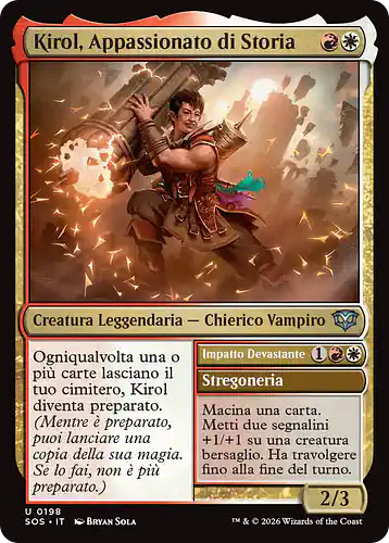 Kirol, History Buff - sos Spoiler