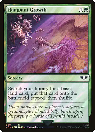 Rampant Growth - 40k Spoiler