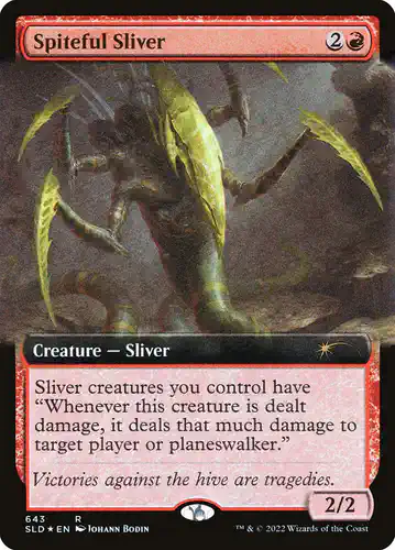 Spiteful Sliver - sld Spoiler