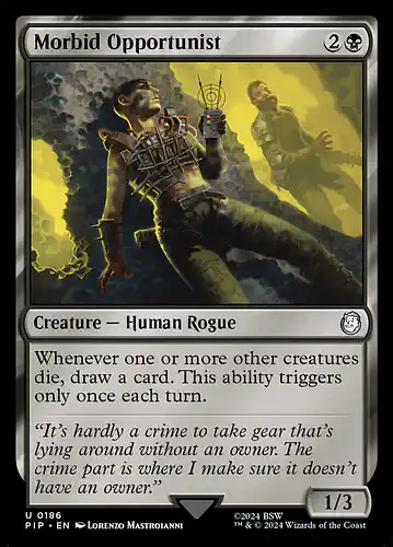 Morbid Opportunist - pip Spoiler