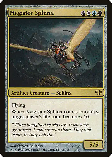 Magister Sphinx - con Spoiler